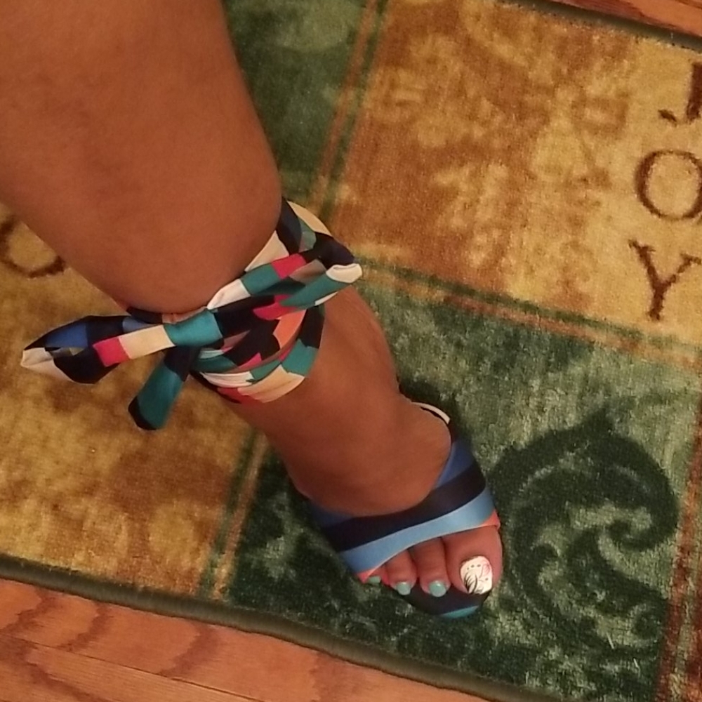 🚨TIE ME UP HEELS😍